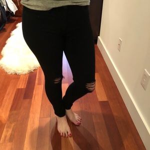 Black Hudson ripped jeans